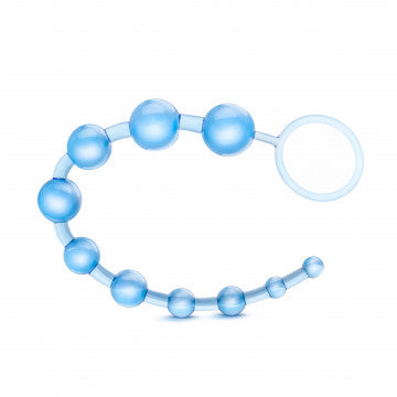 B Yours - Basic Anal Beads - Blue