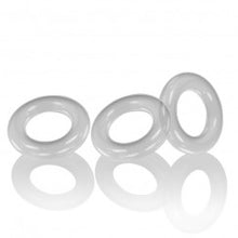 Load image into Gallery viewer, Willy Rings 3-Pack Cockrings -Police Blue