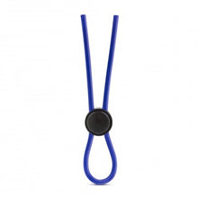 Load image into Gallery viewer, Stay Hard - Silicone Loop Cock Ring - Blue