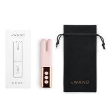 Load image into Gallery viewer, Le Wand Chrome Deux Clitoral Vibrator - Rose Gold
