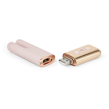 Load image into Gallery viewer, Le Wand Chrome Deux Clitoral Vibrator - Rose Gold
