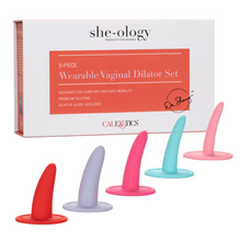 Load image into Gallery viewer, She-Ology 5-Piece Wearable Vaginal Dilator Set
