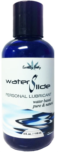 Waterslide Water Based Lube, 4oz (Non-sticky, simple clean formula)