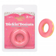 Load image into Gallery viewer, Naughty Bits Dickin’ Donuts Silicone Donut Cock Ring - Pink
