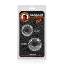 Load image into Gallery viewer, Truckt 2 Piece Cockring Set Atomic Jock - Clear
