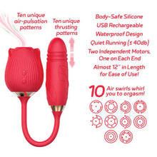 Load image into Gallery viewer, Wild Rose Suction Thruster - Red
