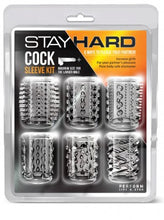 Load image into Gallery viewer, Stay Hard Cock Sleeve Kit - Clear
