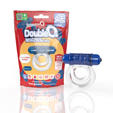 Load image into Gallery viewer, Screaming O 4b - Double O Super Powered Vibrating Double Ring - Blueberry
