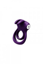 Load image into Gallery viewer, Thunder Bunny Rechargeable Dual Ring - Black Pearl
