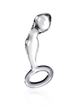 Load image into Gallery viewer, Icicles No 46 Glass Anal P-Spot Plug - Clear
