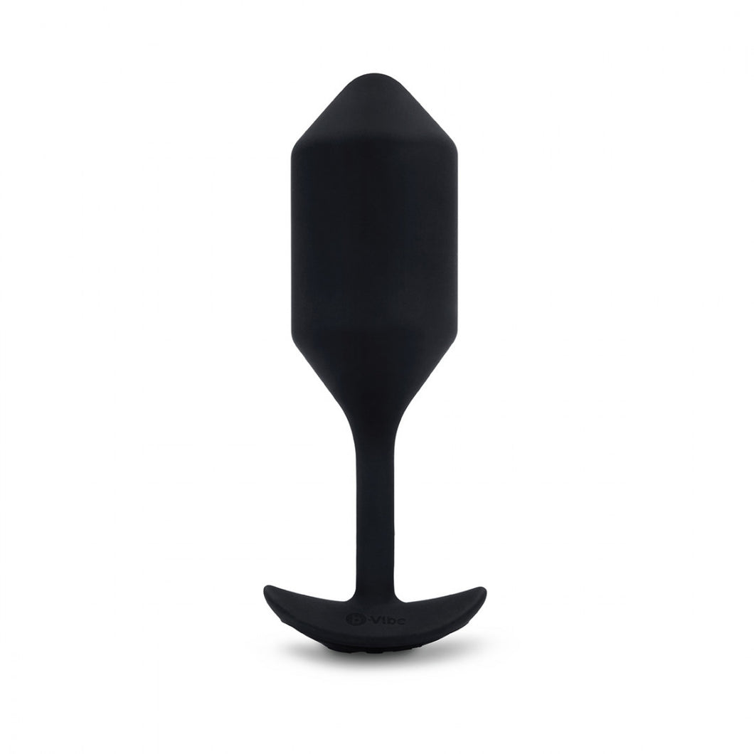 B-Vibe Snug Plug Vibrating XL - Black *Online Only*