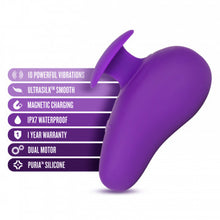 Load image into Gallery viewer, Wellness, Palm Vibrator - Purple
